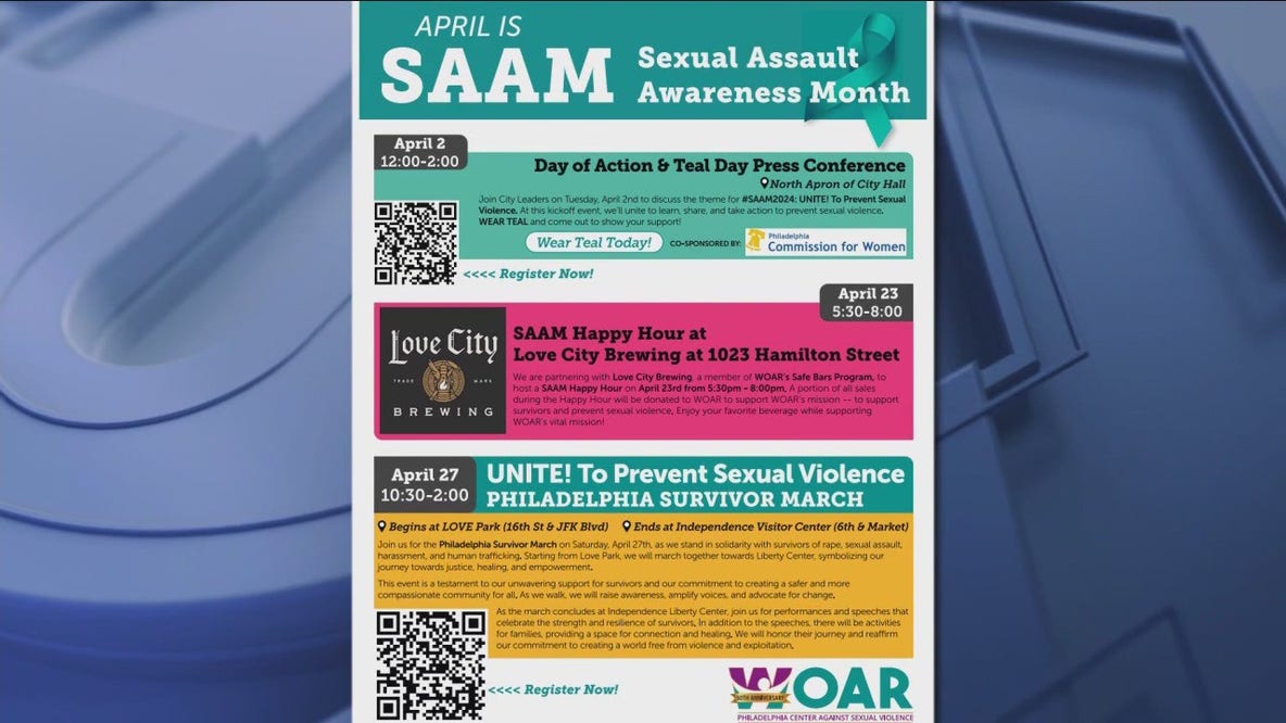National Sexual Violence Awareness Month: Philly organization leading the charge